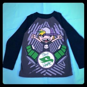 Boys Tony Hawk long sleeve shirt